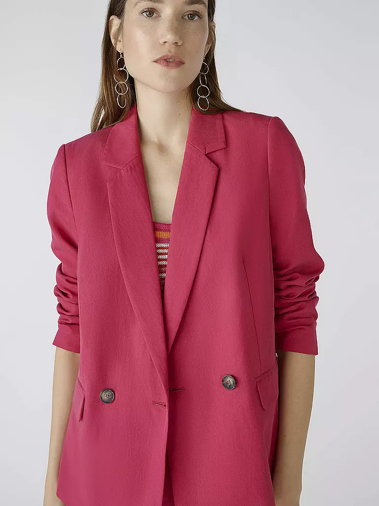 OUÍ | Blazer | Rose vif
