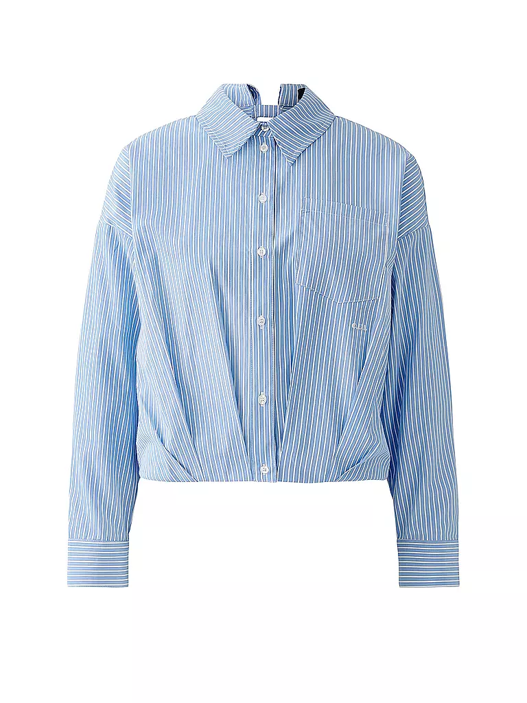 OUÍ | Blouse | blau