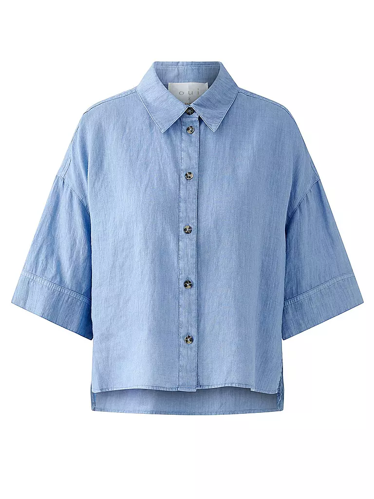 OUÍ | Blouse | blau