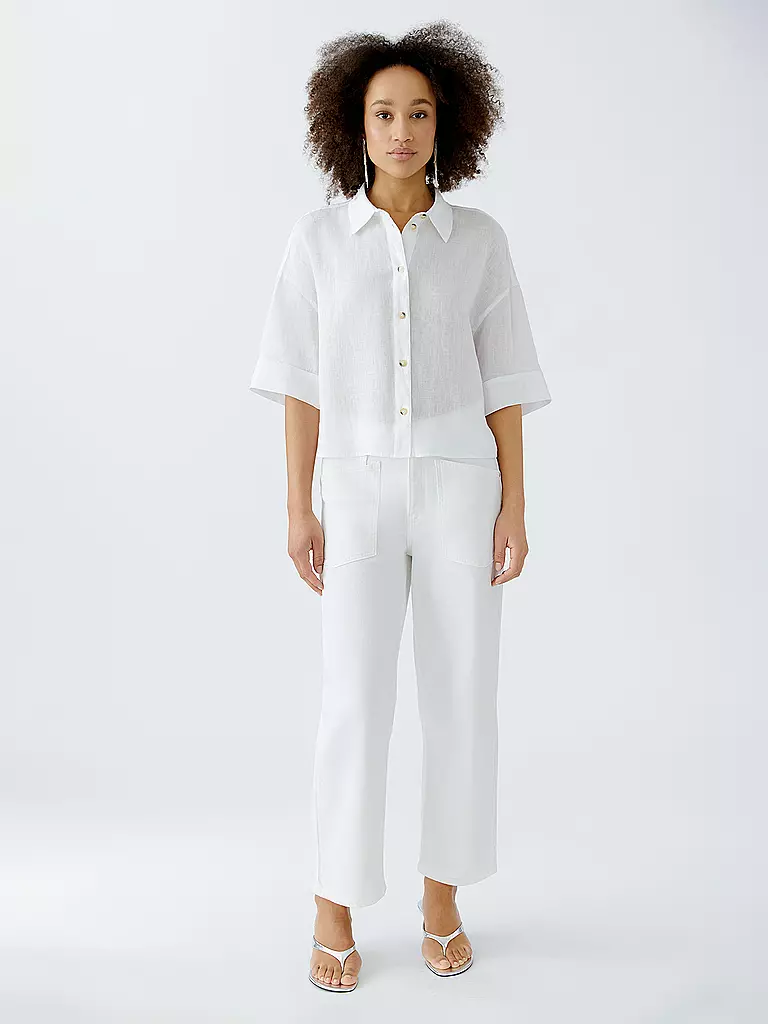 OUÍ | Blouse | weiss