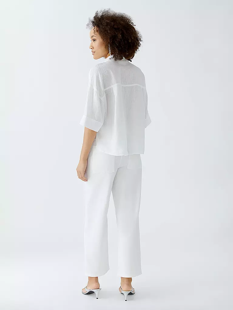 OUÍ | Blouse | weiss