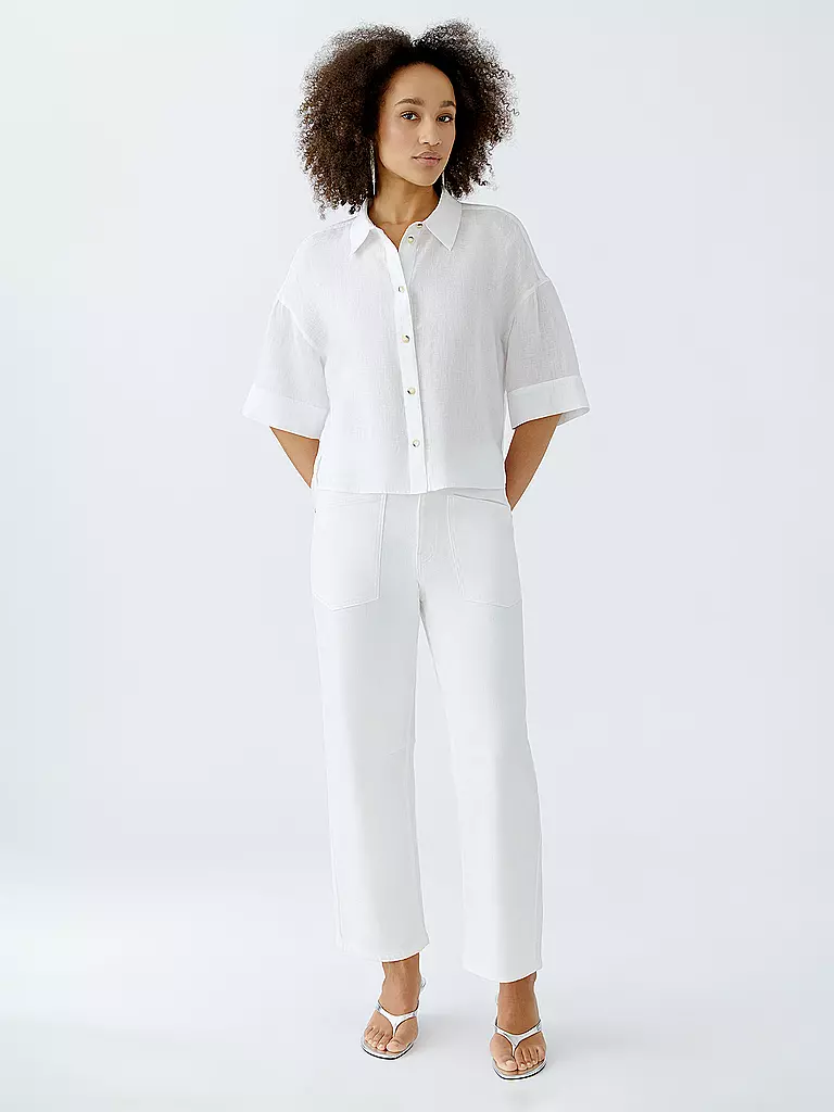 OUÍ | Blouse | weiss