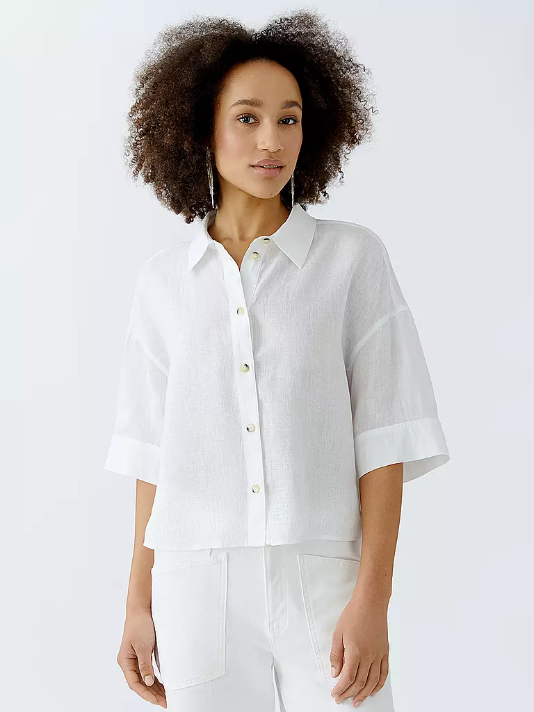 OUÍ | Blouse | weiss