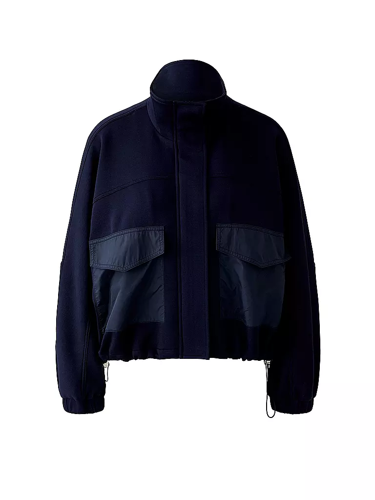 OUÍ | Blouson | Bleu foncé