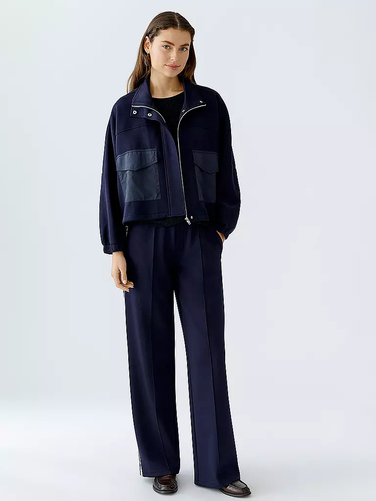 OUÍ | Blouson | Bleu foncé