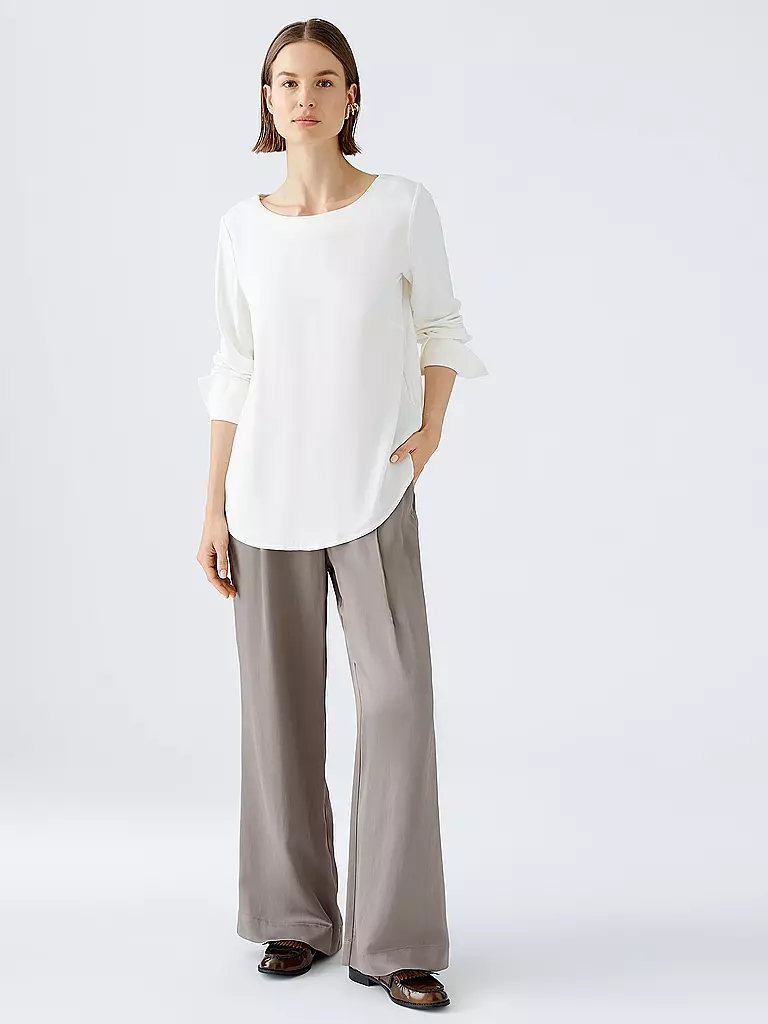 OUÍ | Blusenshirt | Blanc
