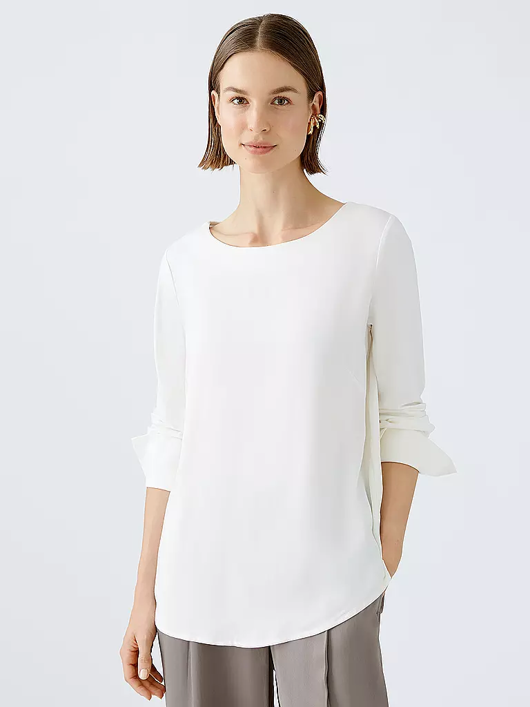 OUÍ | Blusenshirt | Blanc