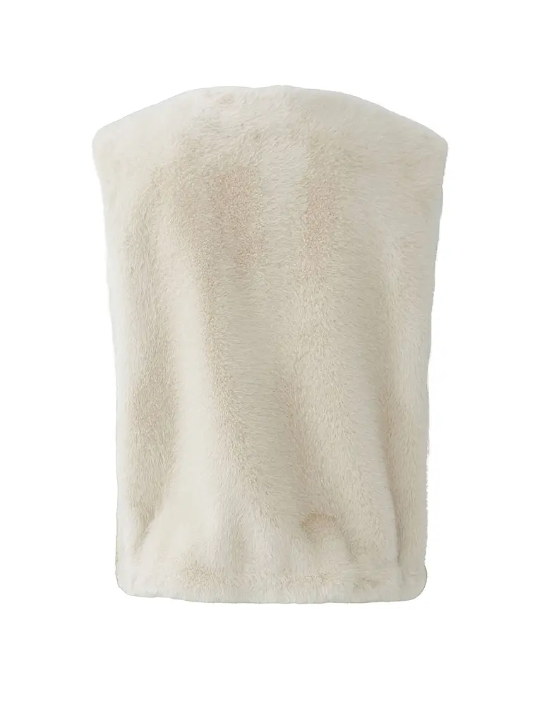 OUÍ | Gilet aspect fourrure | 
