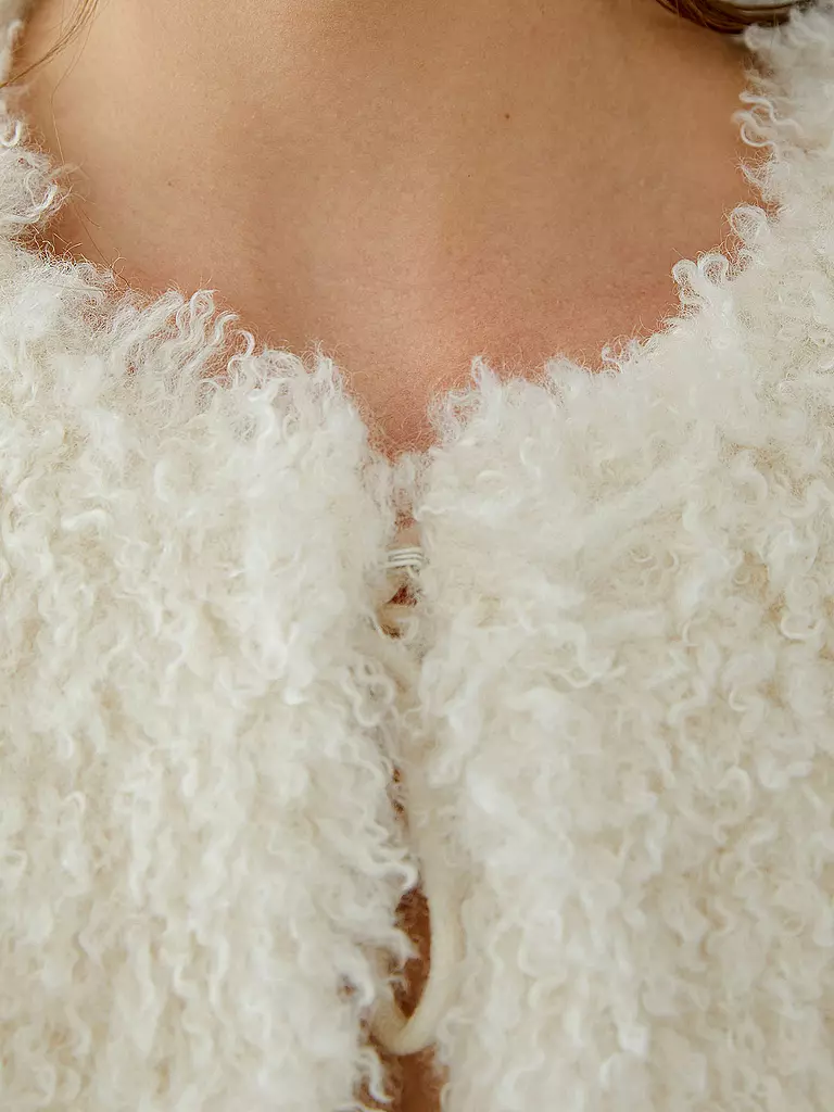 OUÍ | Gilet aspect fourrure | 