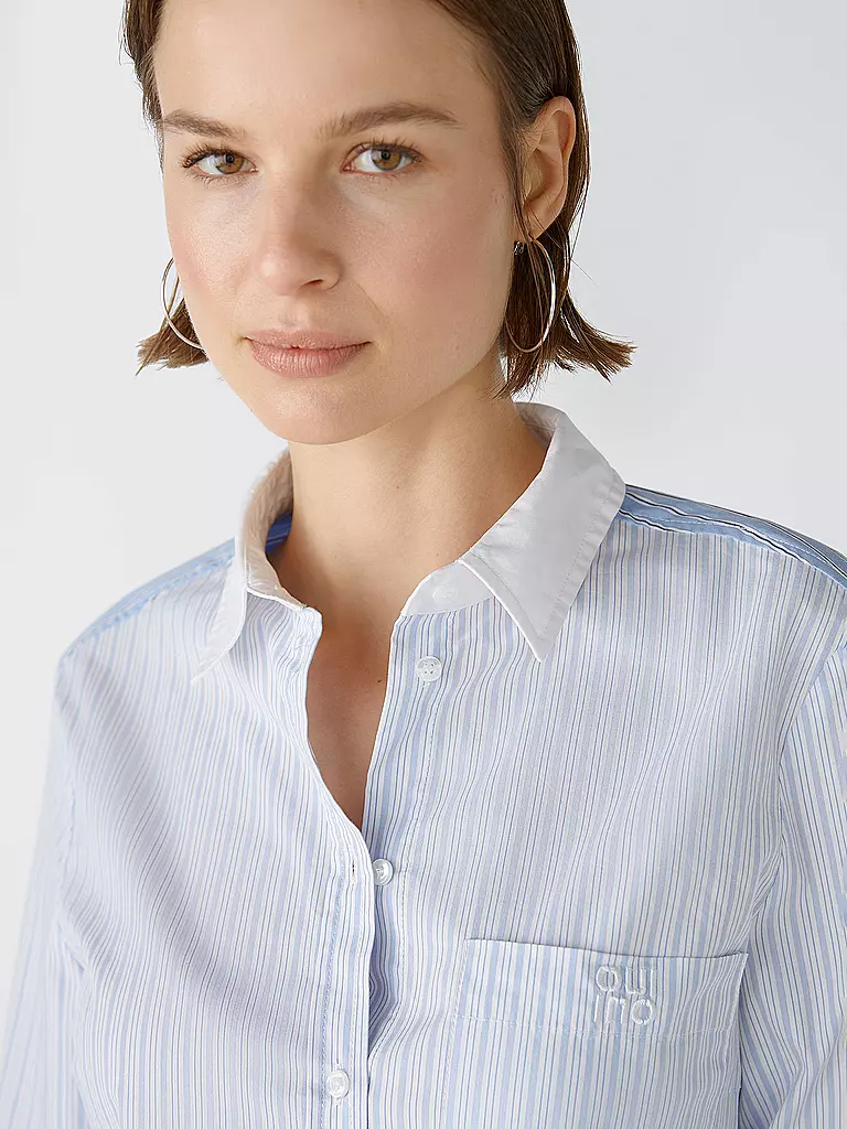 OUÍ | Hemdbluse | Bleu clair