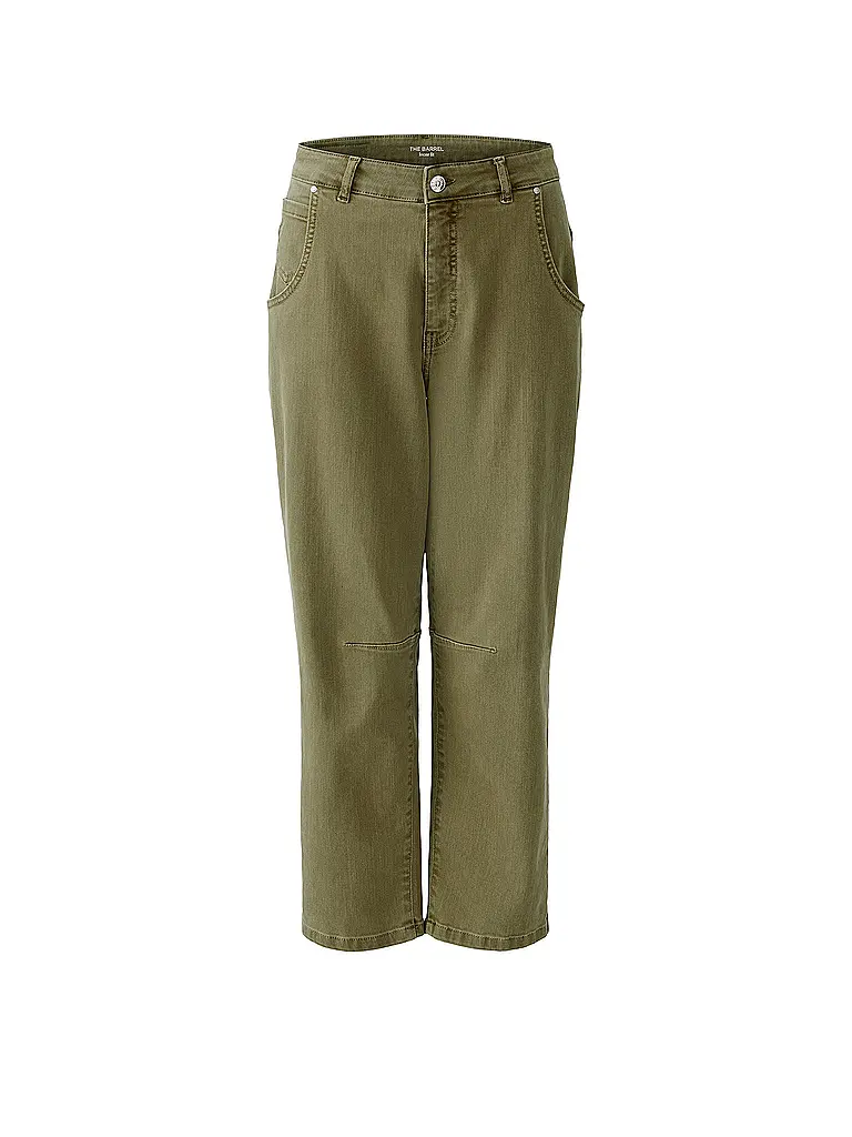OUÍ | Jeans Balloon Fit THE BARREL | Olive
