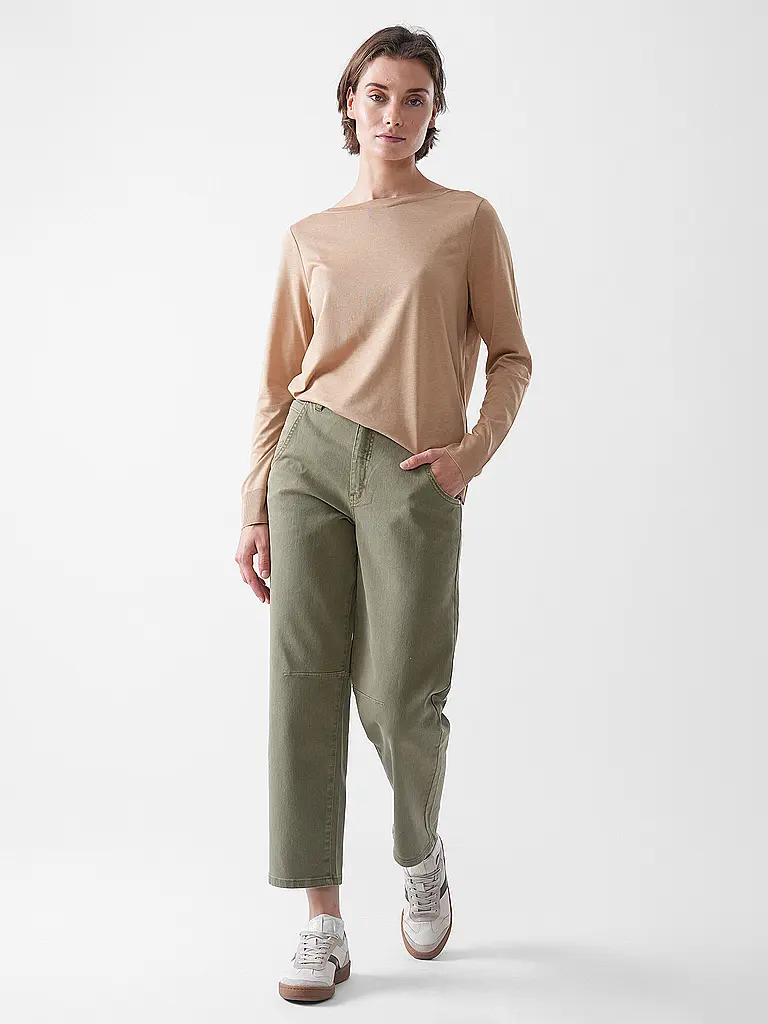 OUÍ | Jeans Balloon Fit THE BARREL | Olive