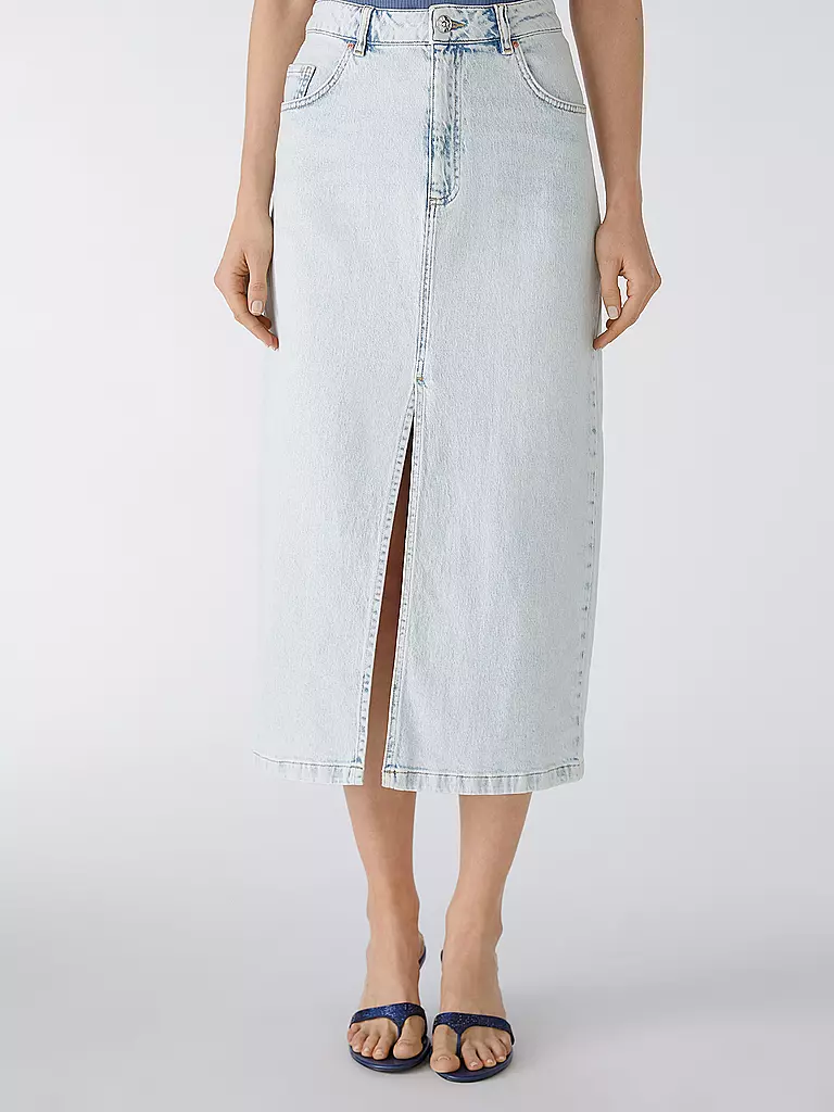 OUÍ | Jeansrock  | Bleu