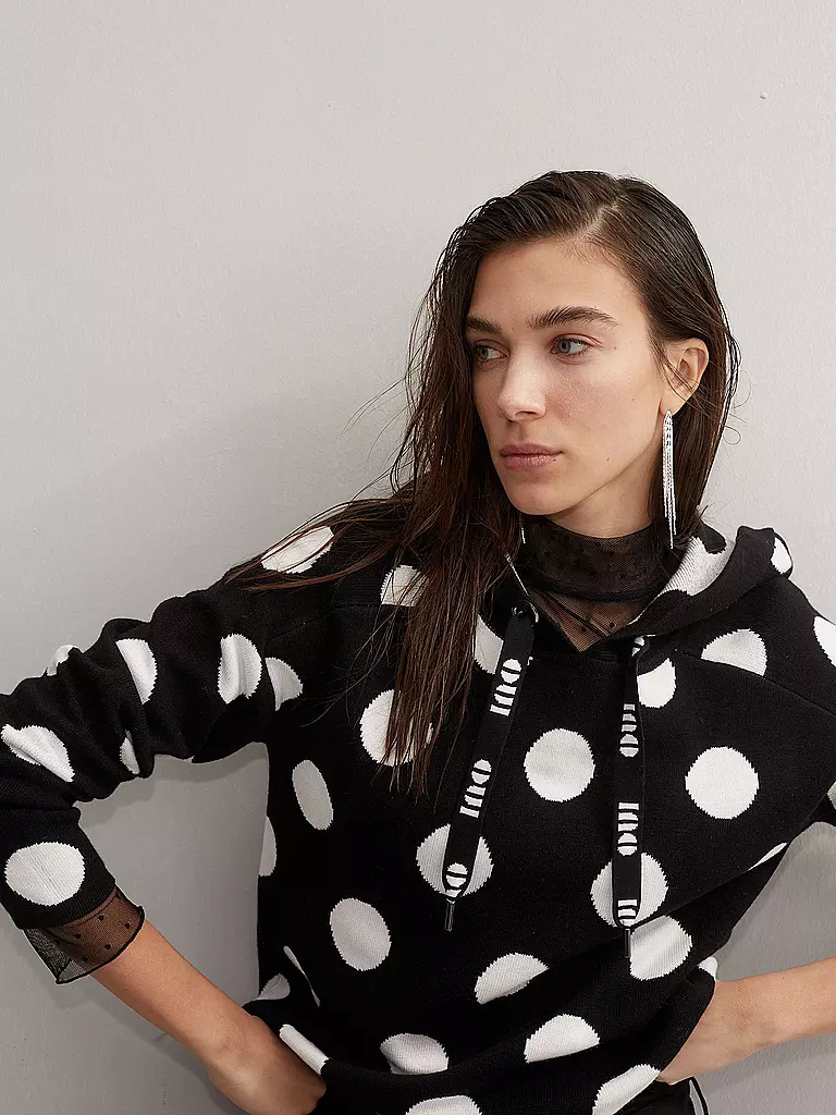 OUÍ | Kapuzensweater - Hoodie  | Noir