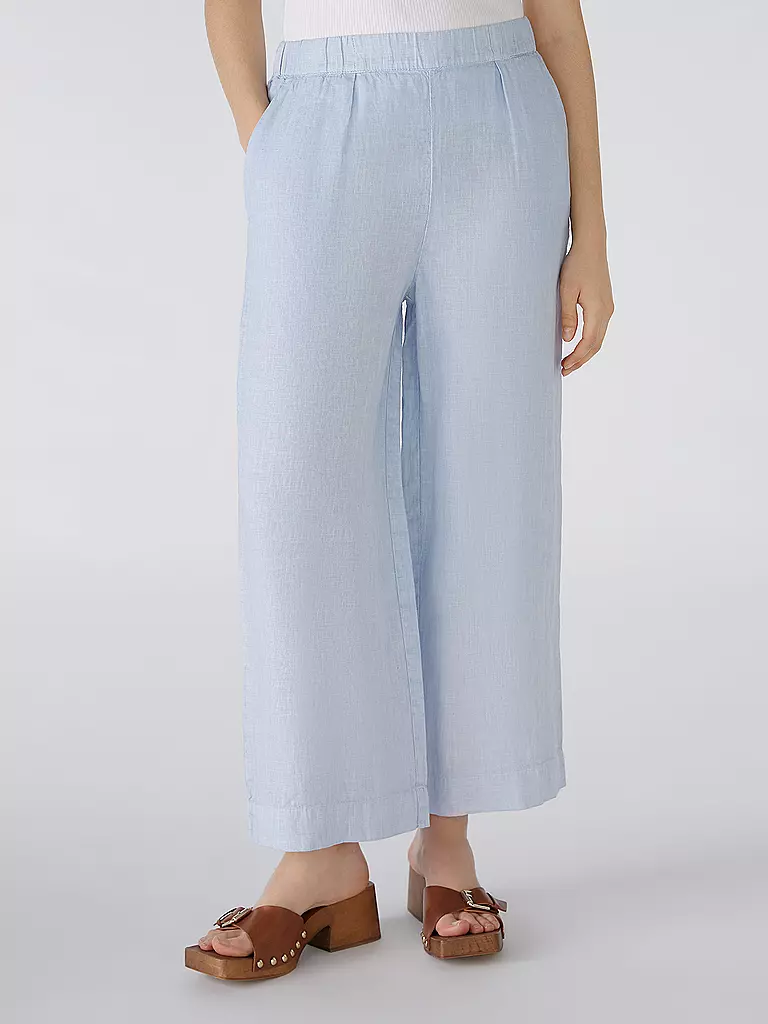 OUÍ | Leinenhose | Bleu clair