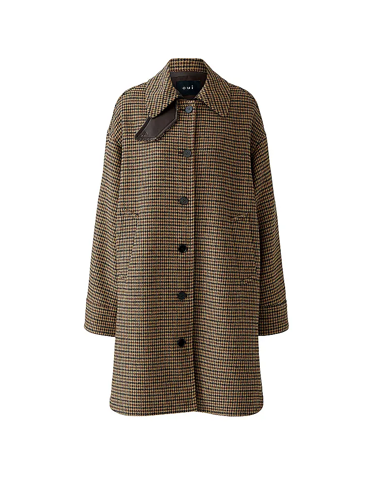 OUÍ | Manteau en laine | braun