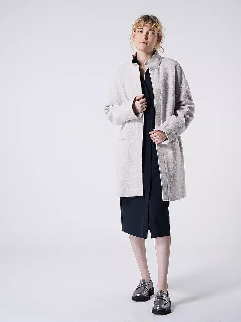 OUÍ | Manteau en laine | Beige