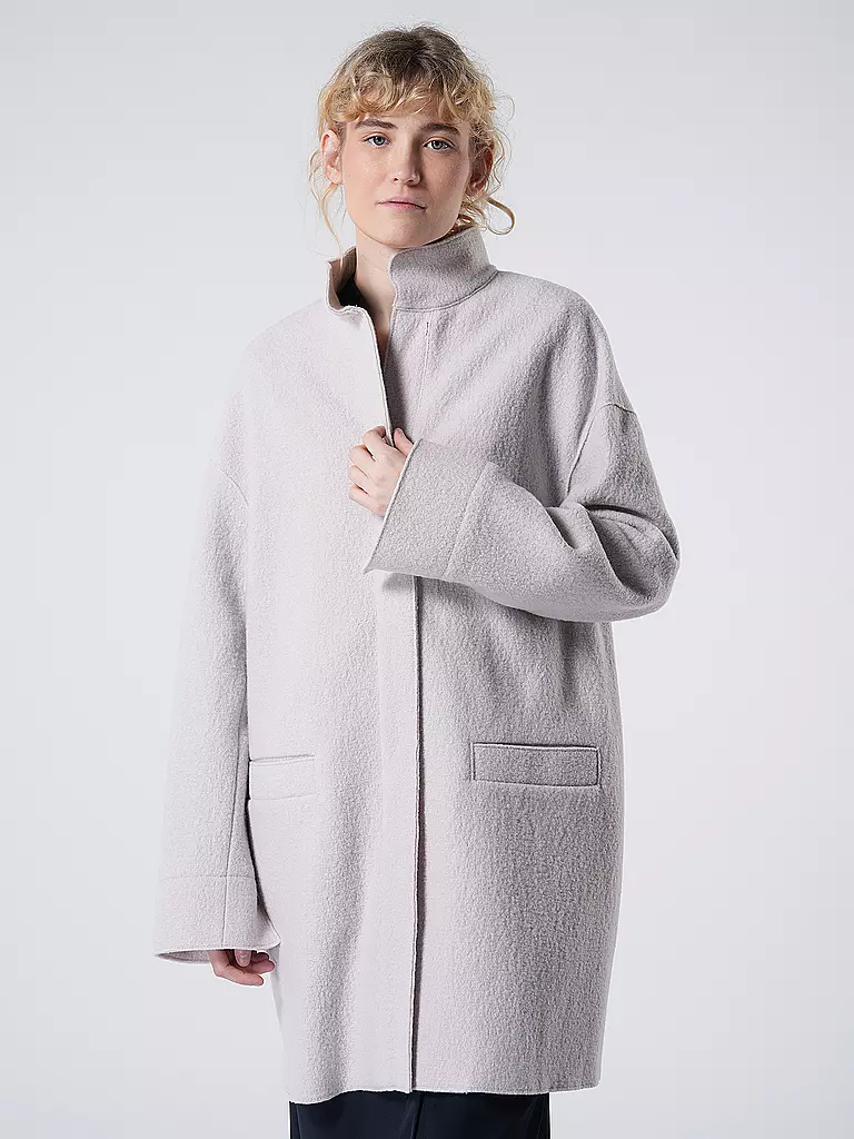 OUÍ | Manteau en laine | Beige