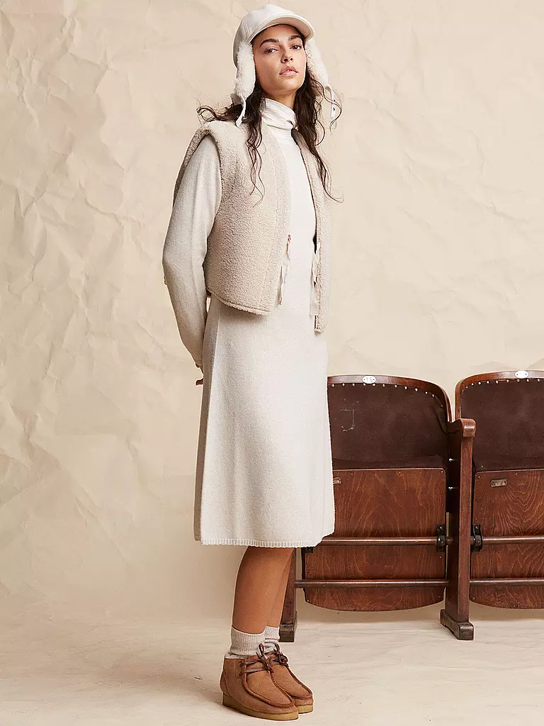 OUÍ | Midikleid | Beige