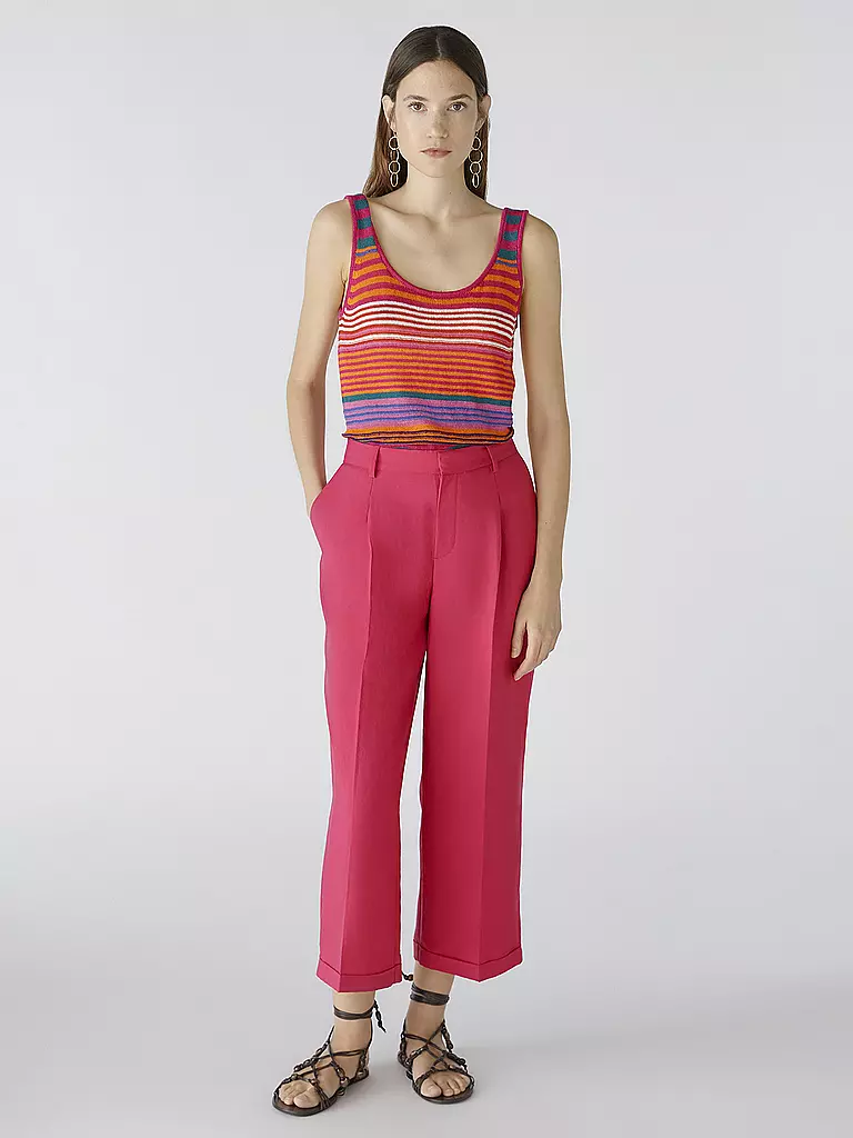 OUÍ | Pantalon de tailleur | pink