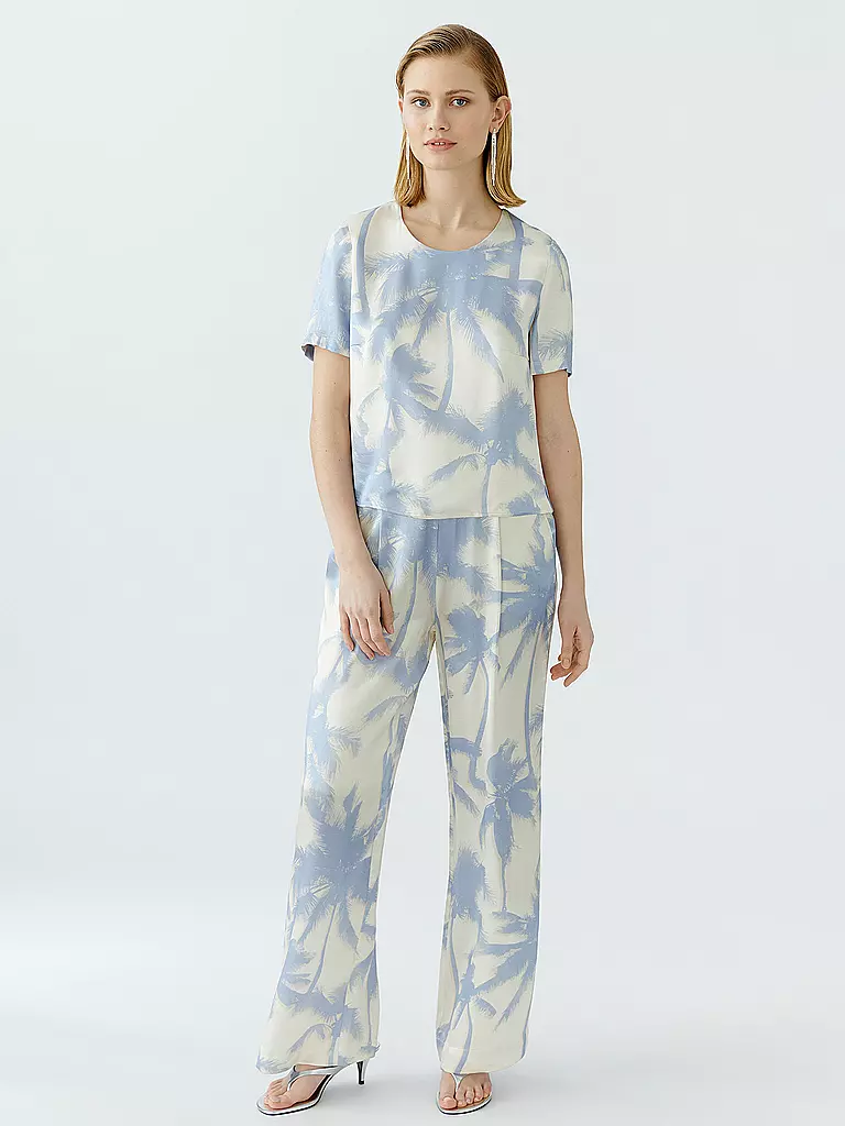 OUÍ | Pantalon Marlene | weiss