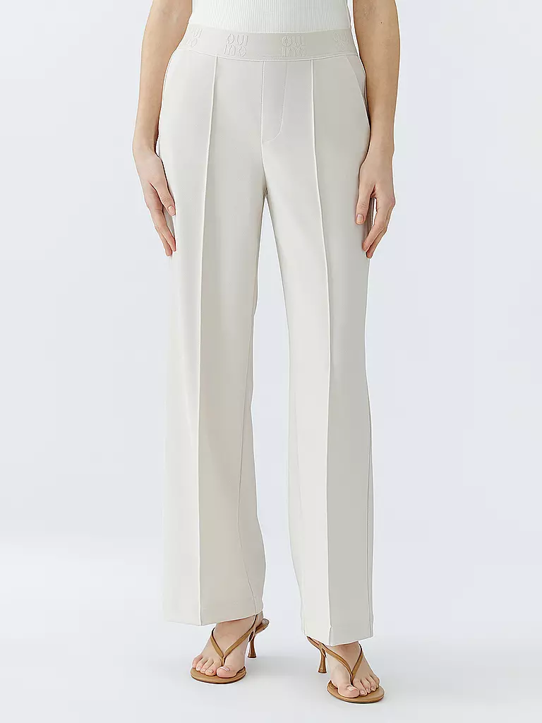 OUÍ | Pantalon Marlene | creme