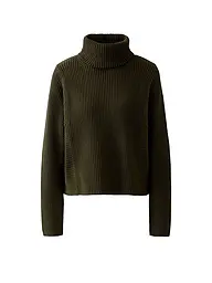 OUÍ | Pull à col roulé | Olive