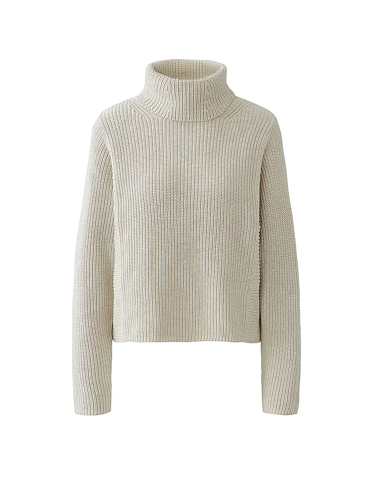 OUÍ | Pull à col roulé | Crème