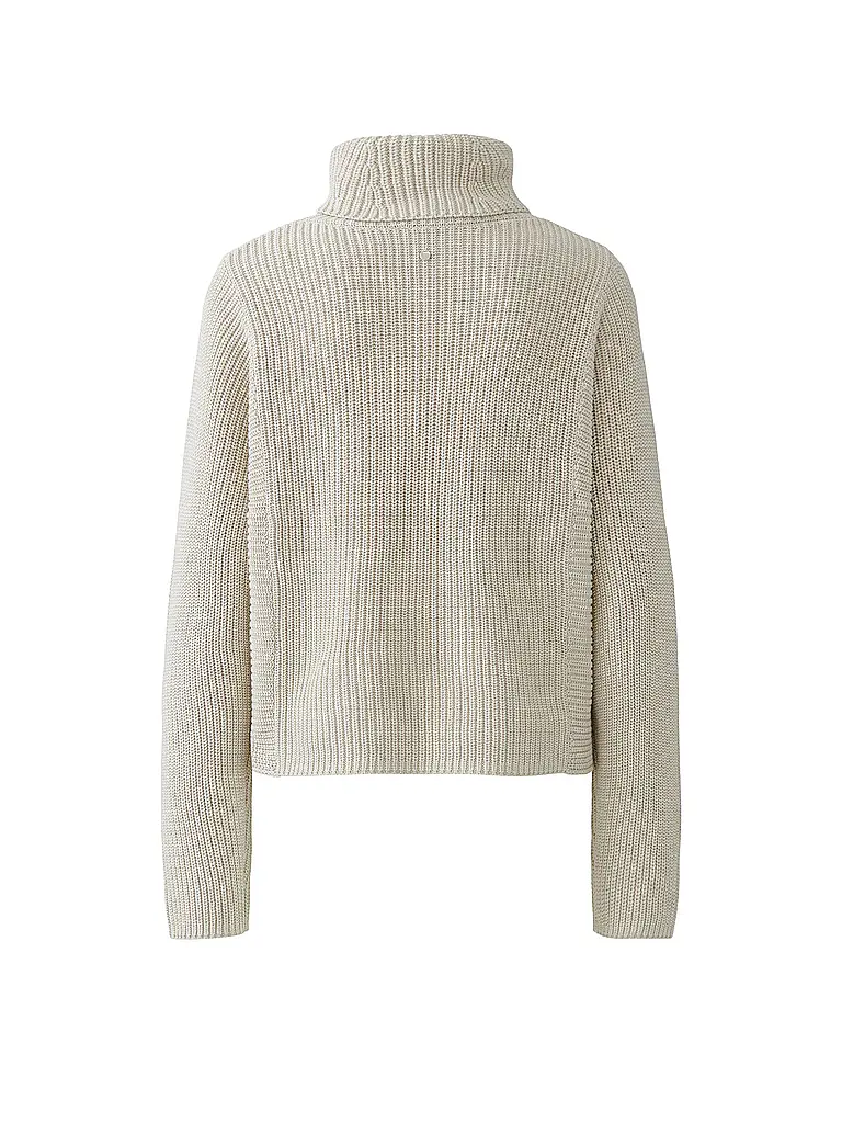 OUÍ | Pull à col roulé | Crème