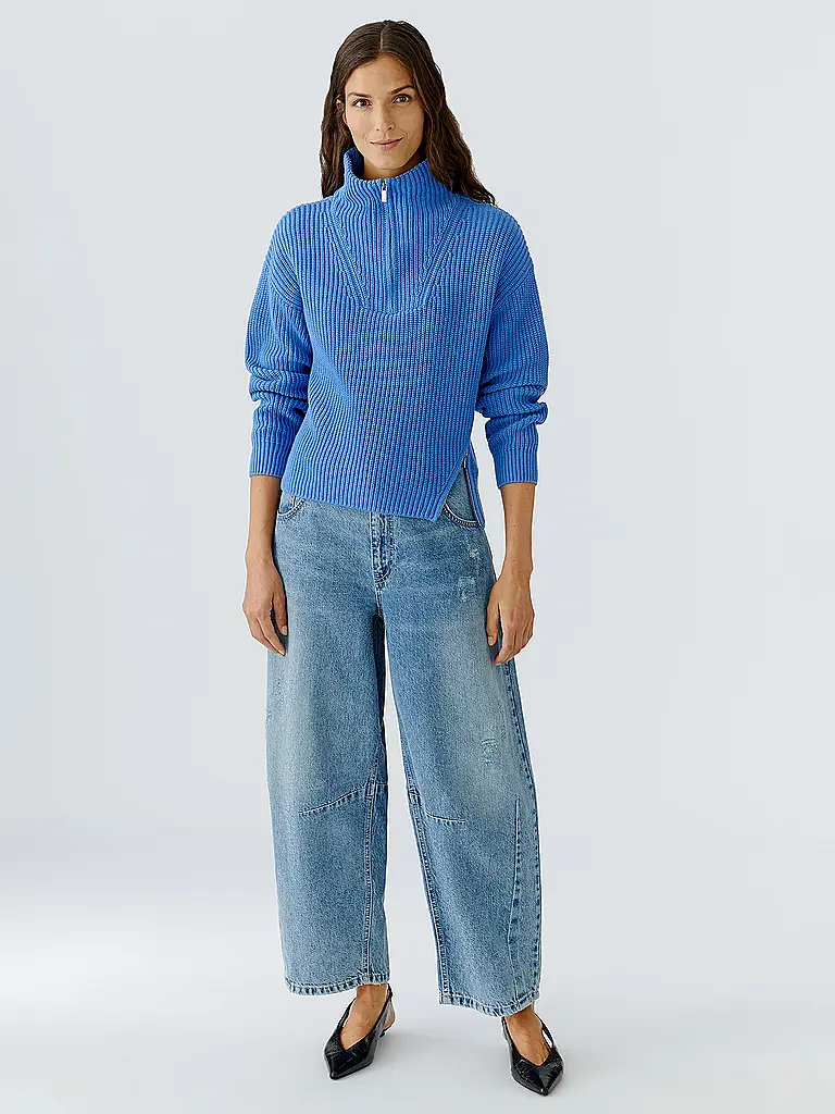 OUÍ | Pull Troyer | blau