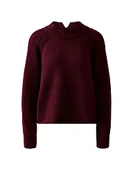 OUÍ | Pull | Rouge foncé