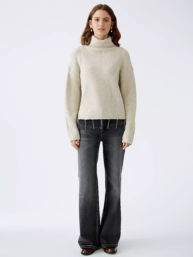 OUÍ | Pullover | Beige