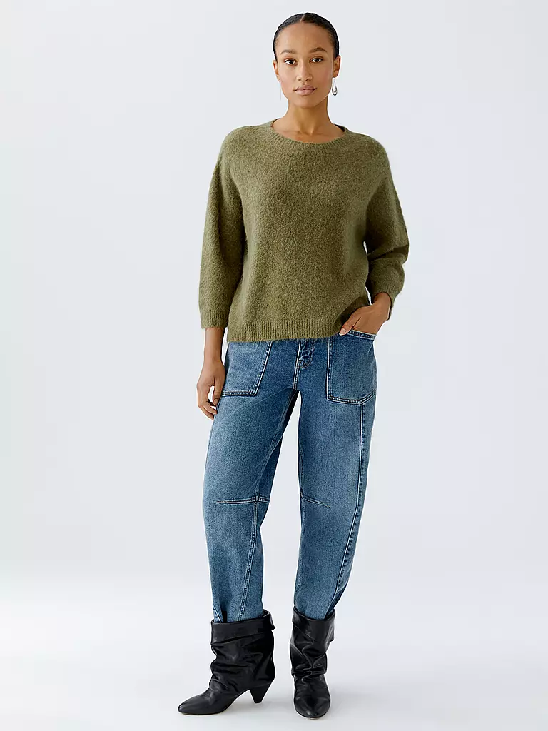 OUÍ | Pullover | olive