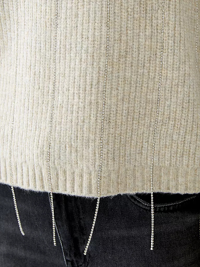 OUÍ | Pullover | Beige