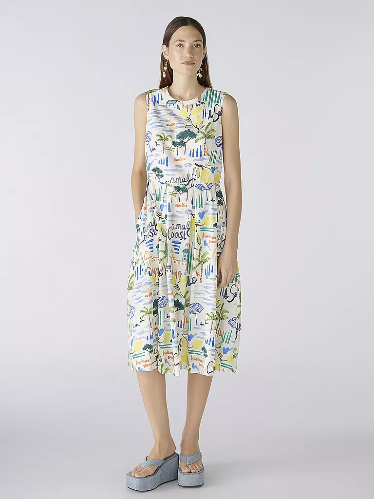 OUÍ | Robe midi | bunt