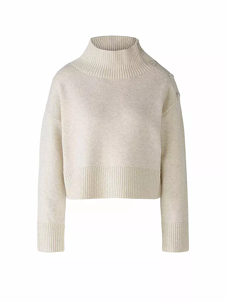 OUÍ | Rollkragenpullover | Crème