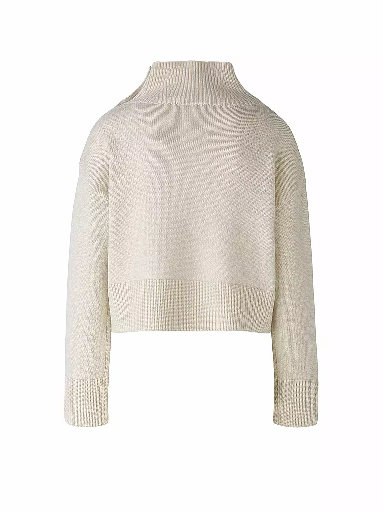 OUÍ | Rollkragenpullover | Crème