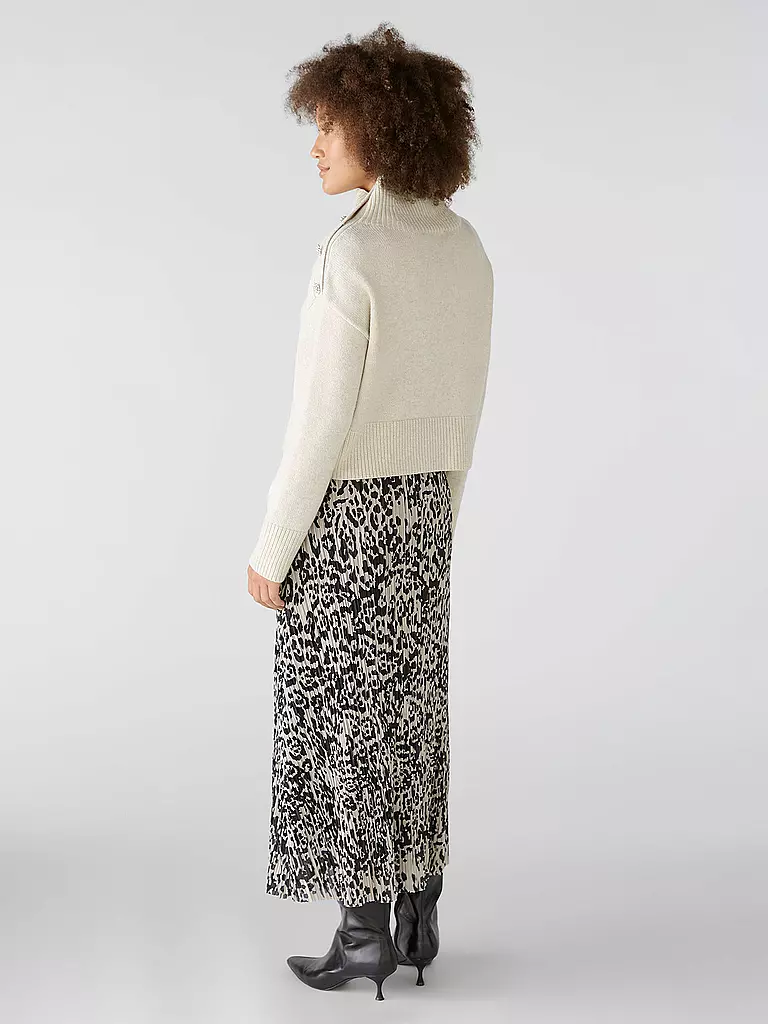 OUÍ | Rollkragenpullover | Crème