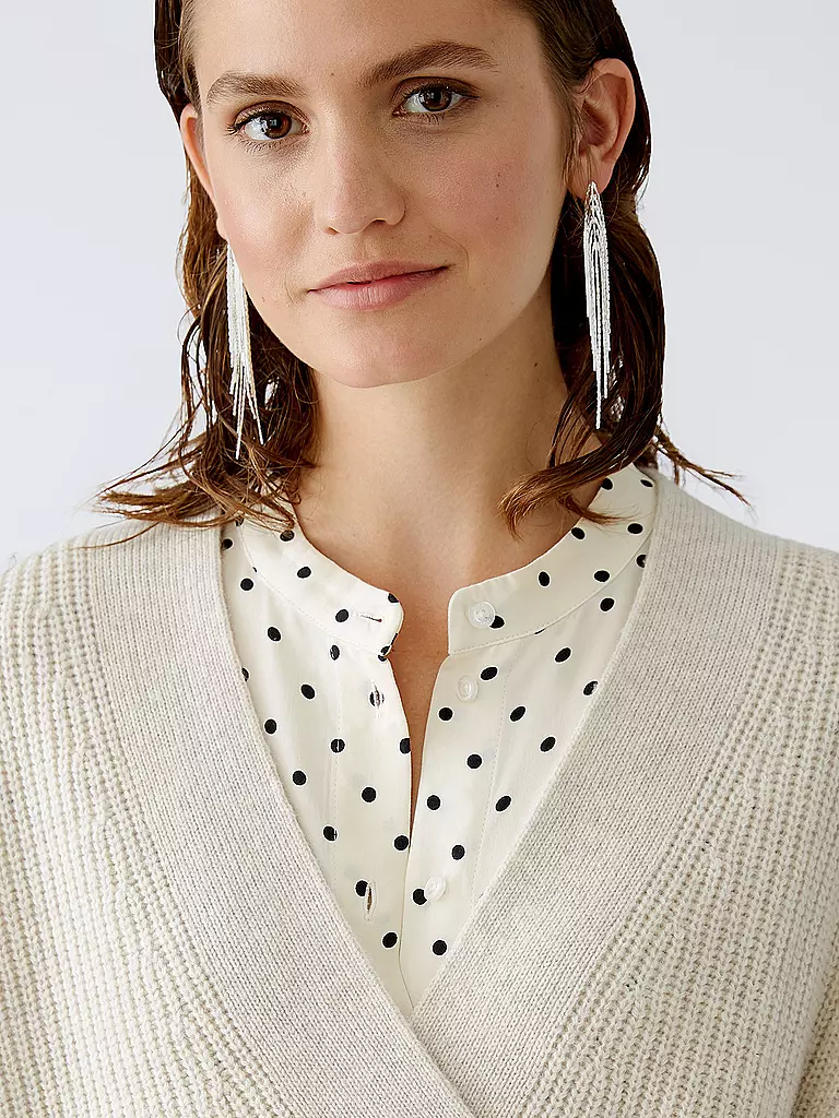 OUÍ | Strickjacke | Crème