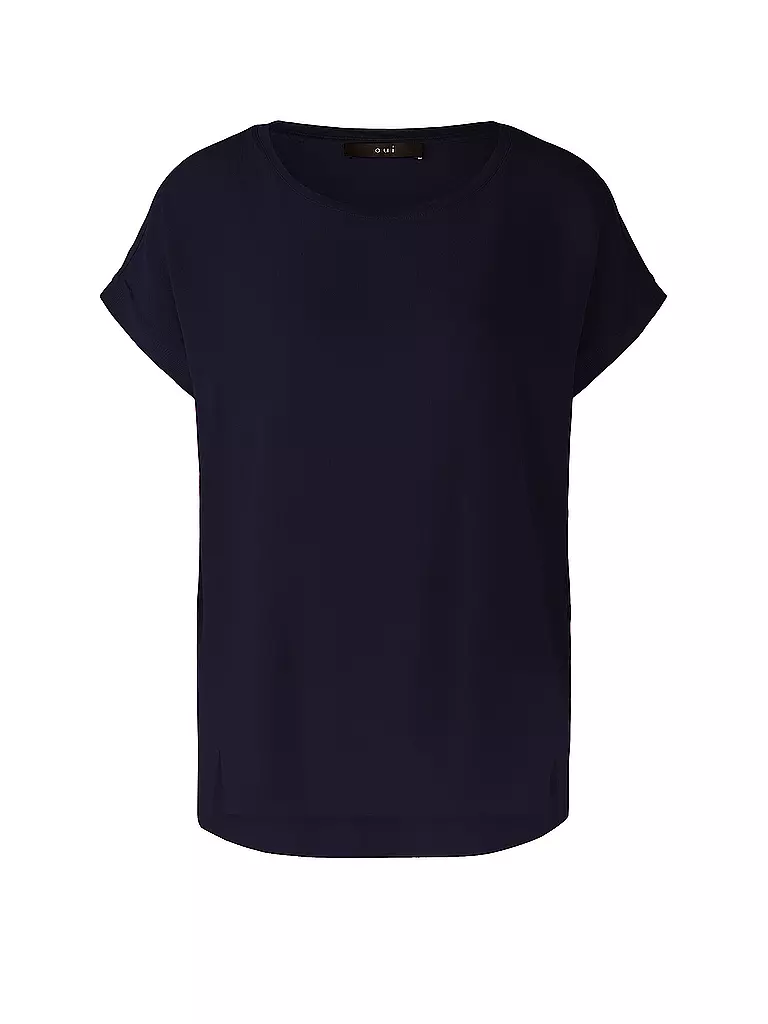 OUÍ | T-shirt blouse | Bleu foncé