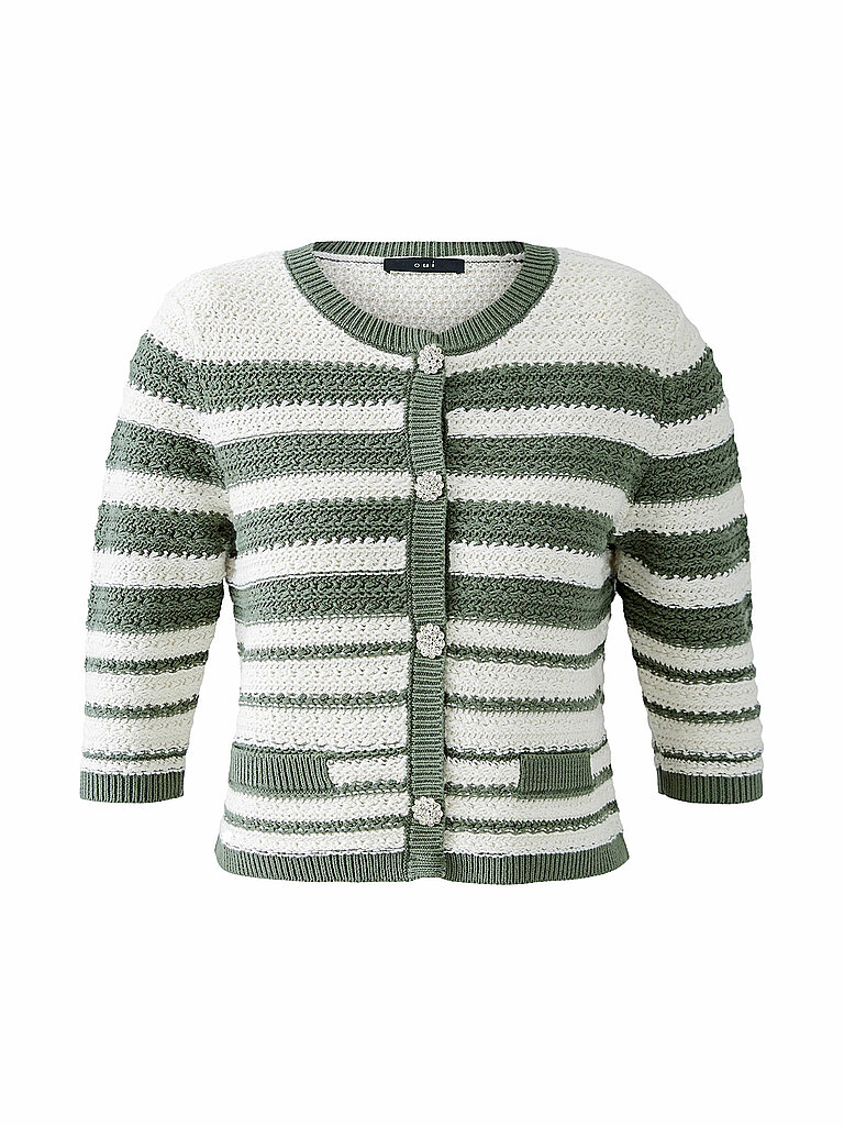 Ouí Cardigan olive 40