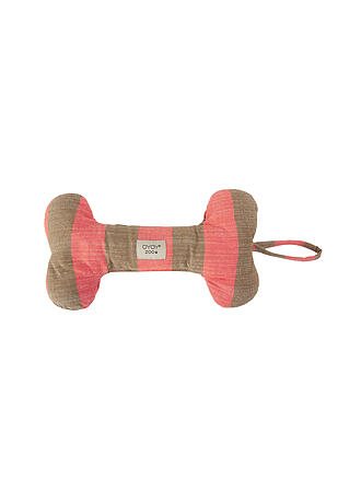 OYOY | Jouet pour chien ASHI Medium Corail/Marron
