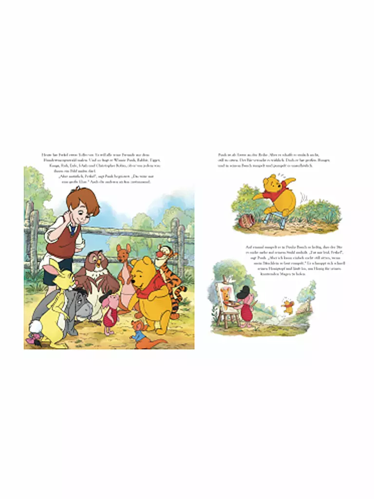 PANINI VERLAG | Livre - Disney Winnie l'ourson : Une amitié unique - Avec jeu de mémo ! | keine Farbe