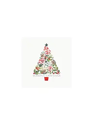 PAPER-PRODUCTS | Serviettes de Noël 25x25cm | Beige