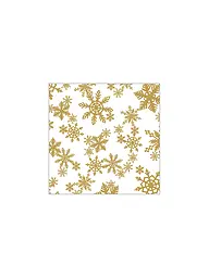 PAPER-PRODUCTS | Serviettes de Noël 25x25cm | Blanc
