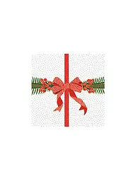 PAPER-PRODUCTS | Serviettes de Noël 33x33cm | Blanc