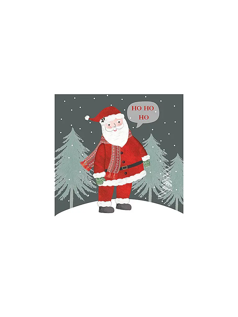 PAPER-PRODUCTS | Serviettes de Noël 33x33cm | Gris