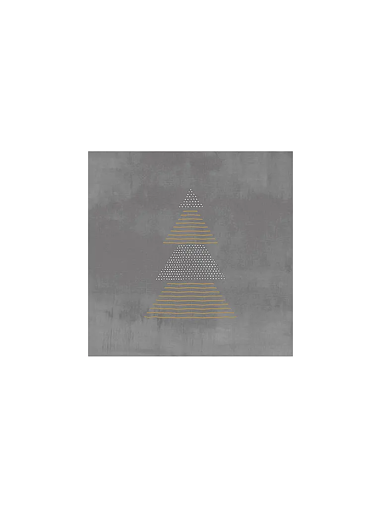 PAPER-PRODUCTS | Serviettes de Noël 33x33cm | Gris