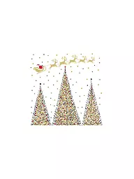PAPER-PRODUCTS | Weihnachts Lunch-Servietten 33x33cm  JOYEUX NOEL | Or