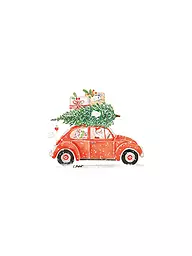 PAPER-PRODUCTS | Weihnachts Lunch-Servietten 33x33cm CHR. DELIVERY | Rouge